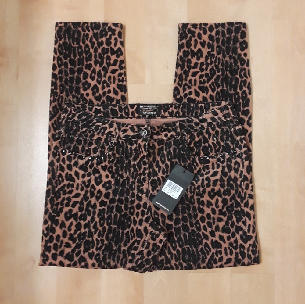 NWT, Maison Scotch Punk Radar Courderroy Pants
